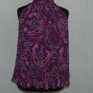 INC INTERNATIONAL CONCEPT BLOUSE PAISLEY SIZE 18W